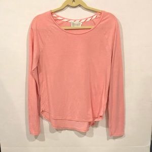 Saturday Sunday Anthropologie Pink Long Sleeve Top
